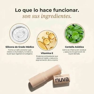 Nuva Stick: Reparador de Cicatrices